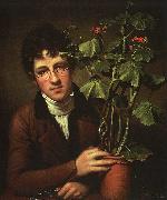 Rembrandt Peale Rubens Peale with Geranium Sweden oil painting reproduction